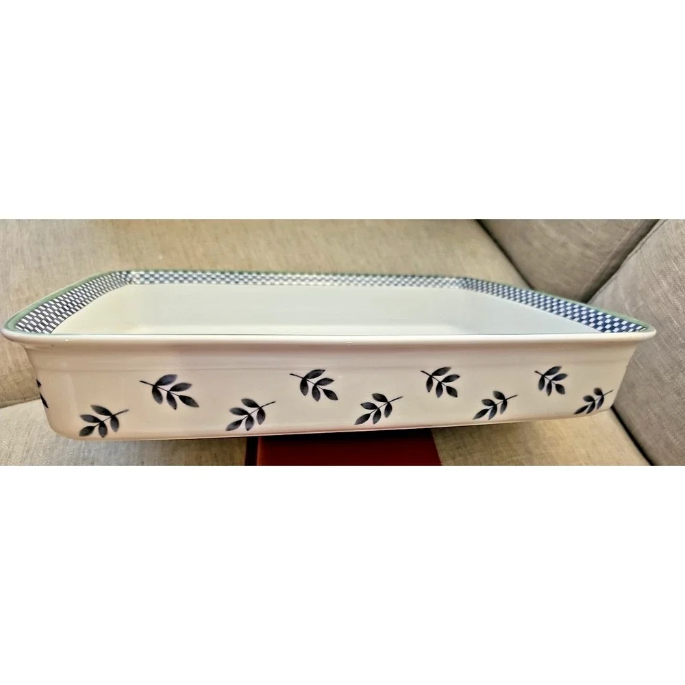 Villeroy & Boch Switch 3 Castell 14x10 Porcelain Lasagna Pan Casserole Pristine